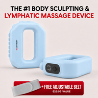 Second free gift included with the Slimming Massage Ring lymphatic drainage device